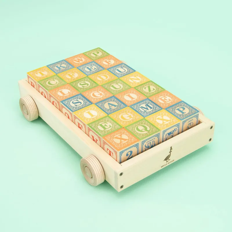Classic ABC Blocks with Wagon>Uncle Goose Hot