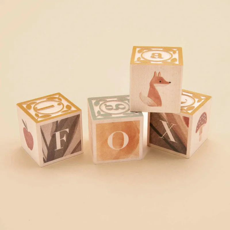 Watercolor ABC Blocks>Uncle Goose Outlet