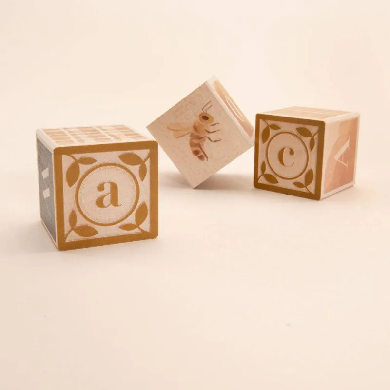 Watercolor ABC Blocks>Uncle Goose Outlet