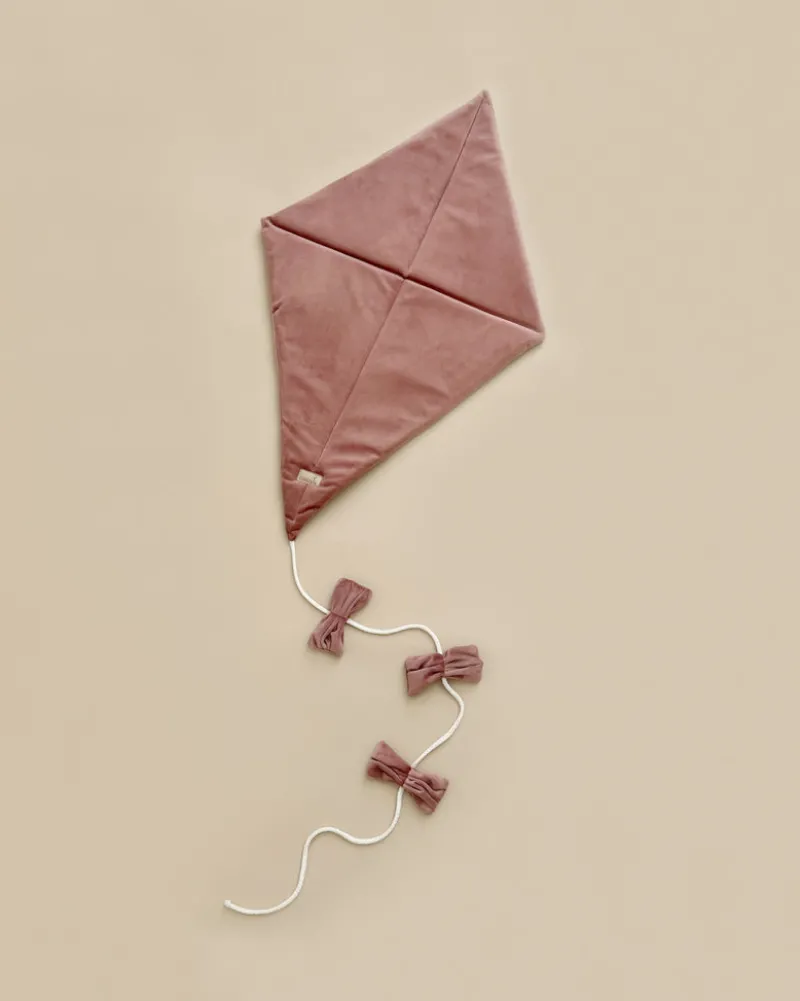 Velvet Kite Wall Decor - Dusty Pink>Babyly Best