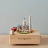 Washington D.C. Wooden Music Box>Wooderful Life Online