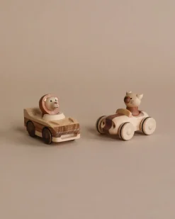 Wooden Animal Pull-Back Car>Wooderful Life Discount