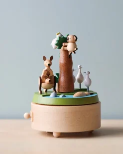 Wooden Australian Safari Park Music Box>Wooderful Life Best