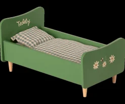 Wooden Bed for Teddy Dad - Dusty Green>Maileg Discount