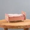 Wooden Bed for Teddy Mum - Rose>Maileg Fashion
