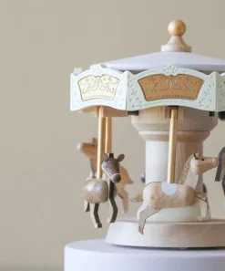 Wooden Carousel Music Box><noscript><img width=