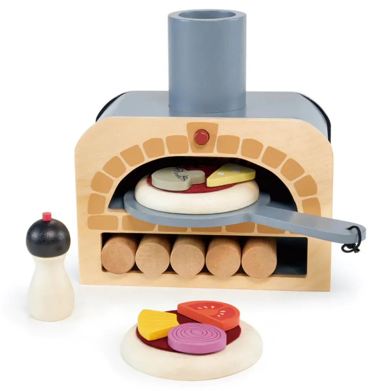 Wooden Make Me A Pizza Set>Tender Leaf Toys Outlet