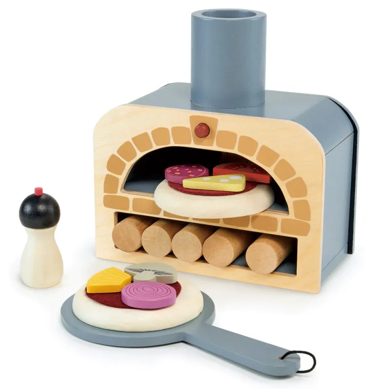Wooden Make Me A Pizza Set>Tender Leaf Toys Outlet