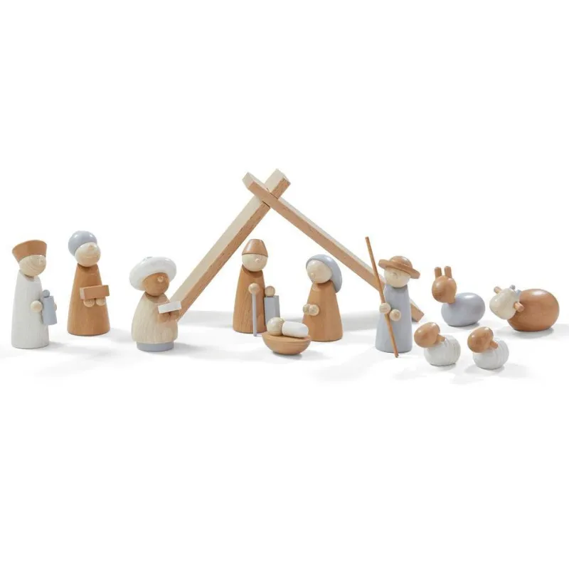 Wooden Nativity Scene>Haba Sale