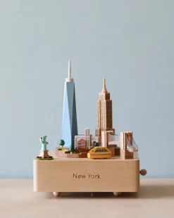 Wooden New York Music Box>Wooderful Life Discount