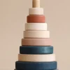 Wooden Pyramid Stacker - Terracotta>SABO concept Discount