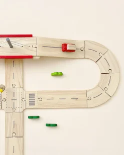 Wooden Road System Deluxe>Plan Toys Best