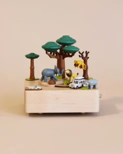 Wooden Safari Music Box>Wooderful Life Online