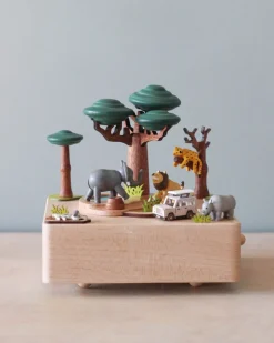 Wooden Safari Music Box>Wooderful Life Online