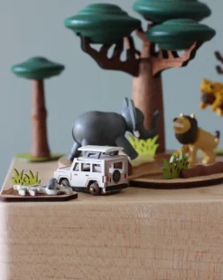 Wooden Safari Music Box><noscript><img width=
