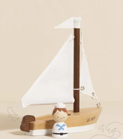 Wooden Sailing Boat & Captain>Le Toy Van, Inc. Fashion