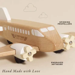 Wooden Toy Plane><noscript><img width=