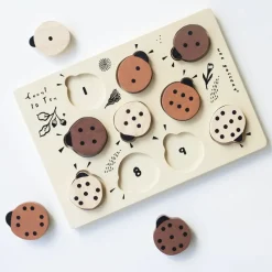 Wooden Tray Puzzle - Count to 10 Ladybugs><noscript><img width=