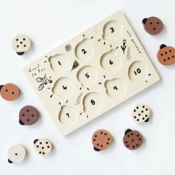 Wooden Tray Puzzle - Count to 10 Ladybugs><noscript><img width=