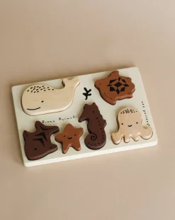 Wooden Tray Puzzle - Ocean Animals>Wee Gallery Sale