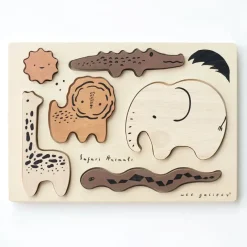 Wooden Tray Puzzle - Safari Animals><noscript><img width=