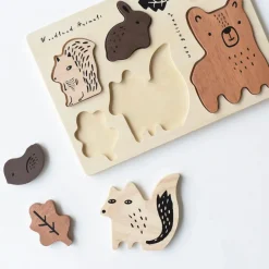 Wooden Tray Puzzle - Woodland Animals><noscript><img width=